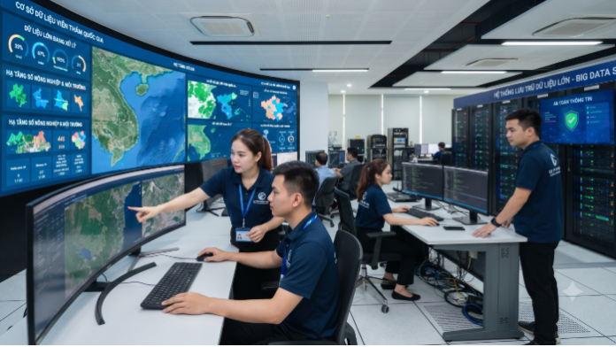 Xây dựng cơ sở dữ liệu viễn thám quốc gia: Hoàn thiện hạ tầng dữ liệu số phục vụ chuyển đổi số ngành nông nghiệp và môi trường